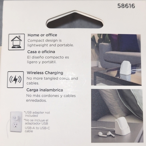 🔴BUNDLE 5/$20🔴Wireless Charging Stand for Airpods & Airpods Pro. - Picture 9 of 16